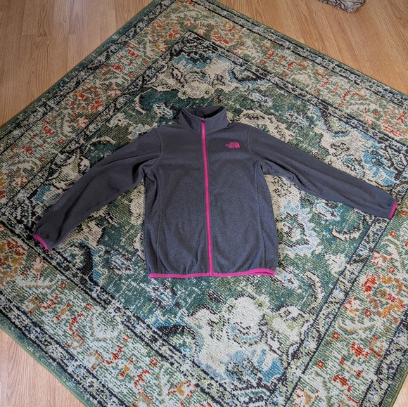 The North Face Gray Jacket with Pink Accents - Picture 11 of 11